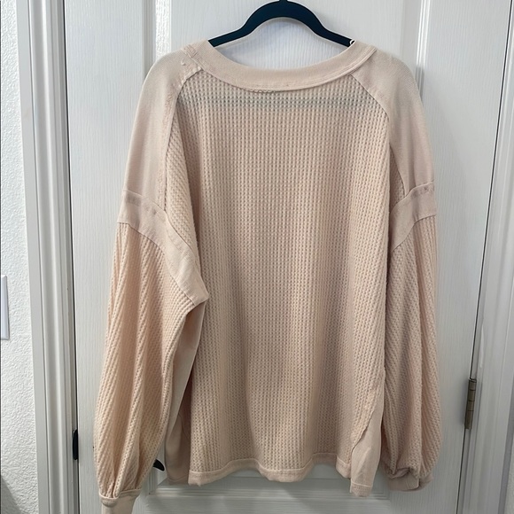 Umgee Oversized Ribbed Long Sleeve - Picture 4 of 5